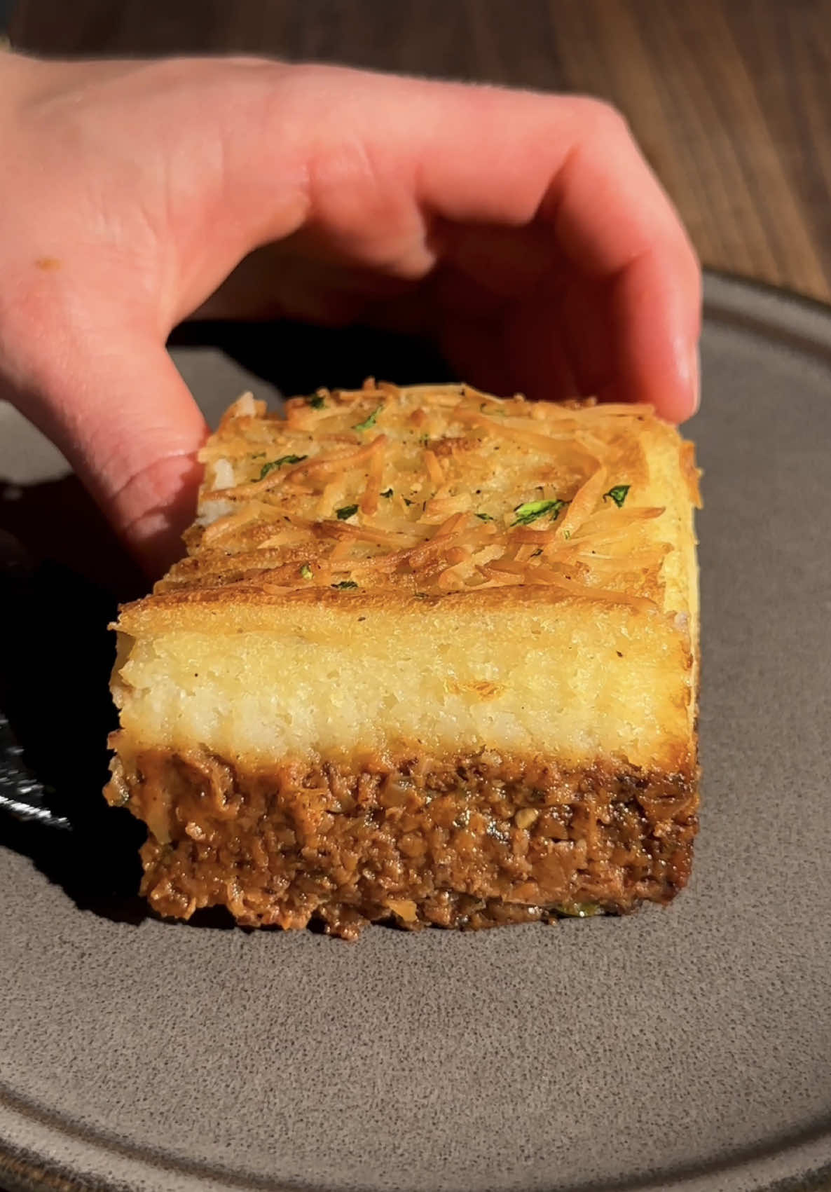 Layered Vegan Shepherd's Pie