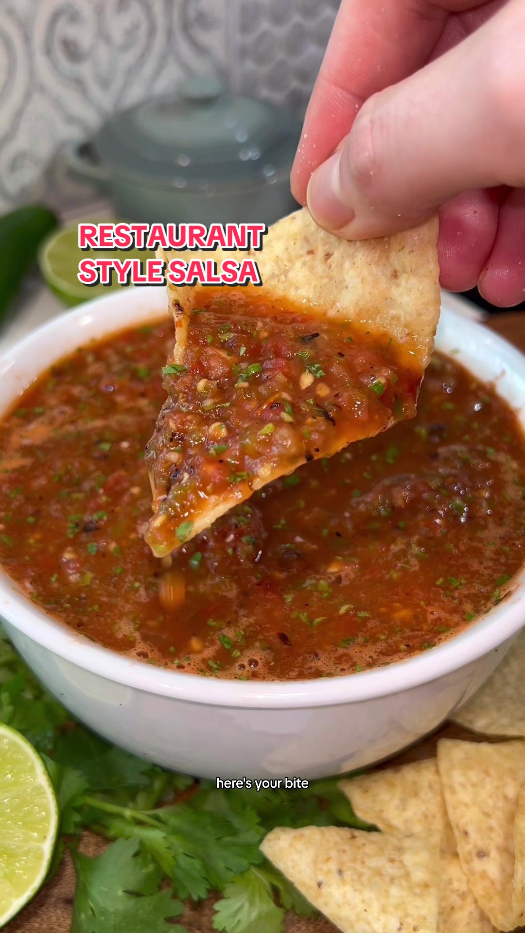 Homemade Restaurant Style Salsa