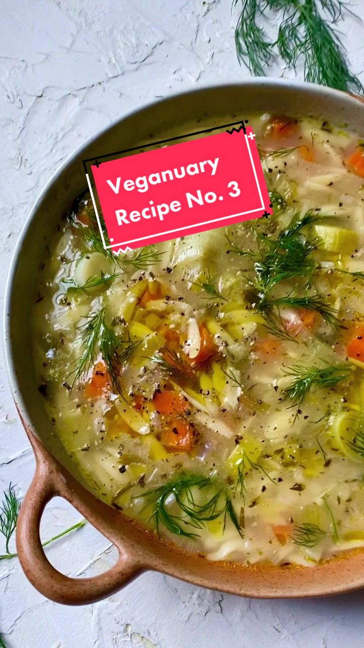 Orzo, Leek & Dill Soup
