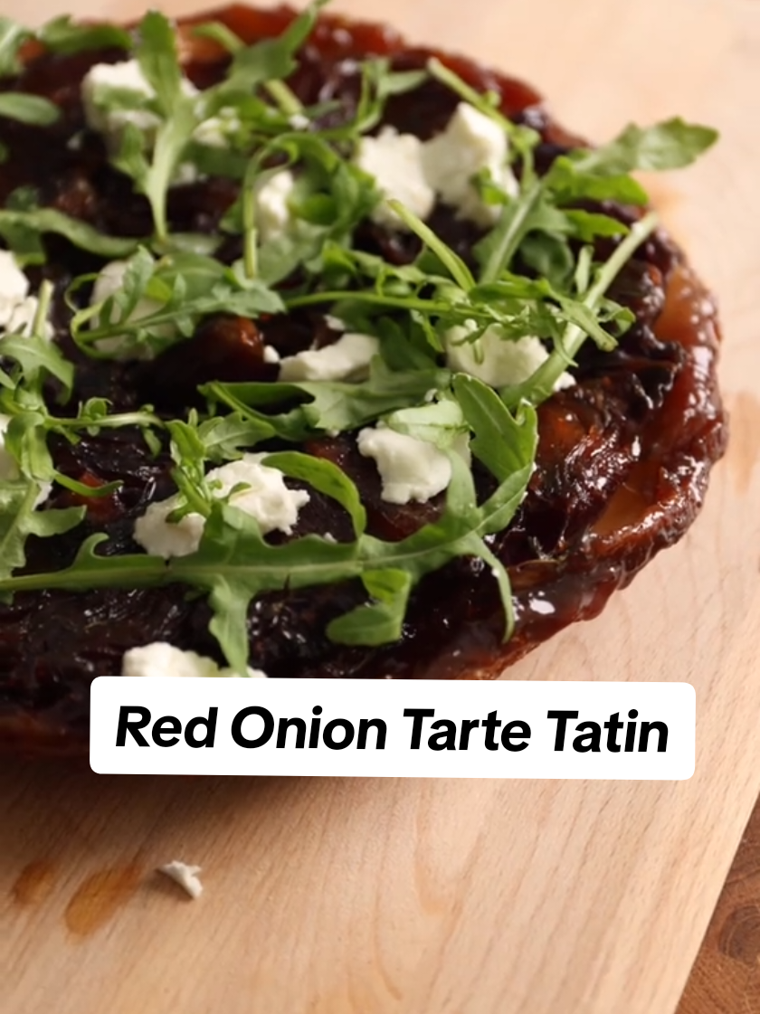 Savoury Red Onion Tart Tatin