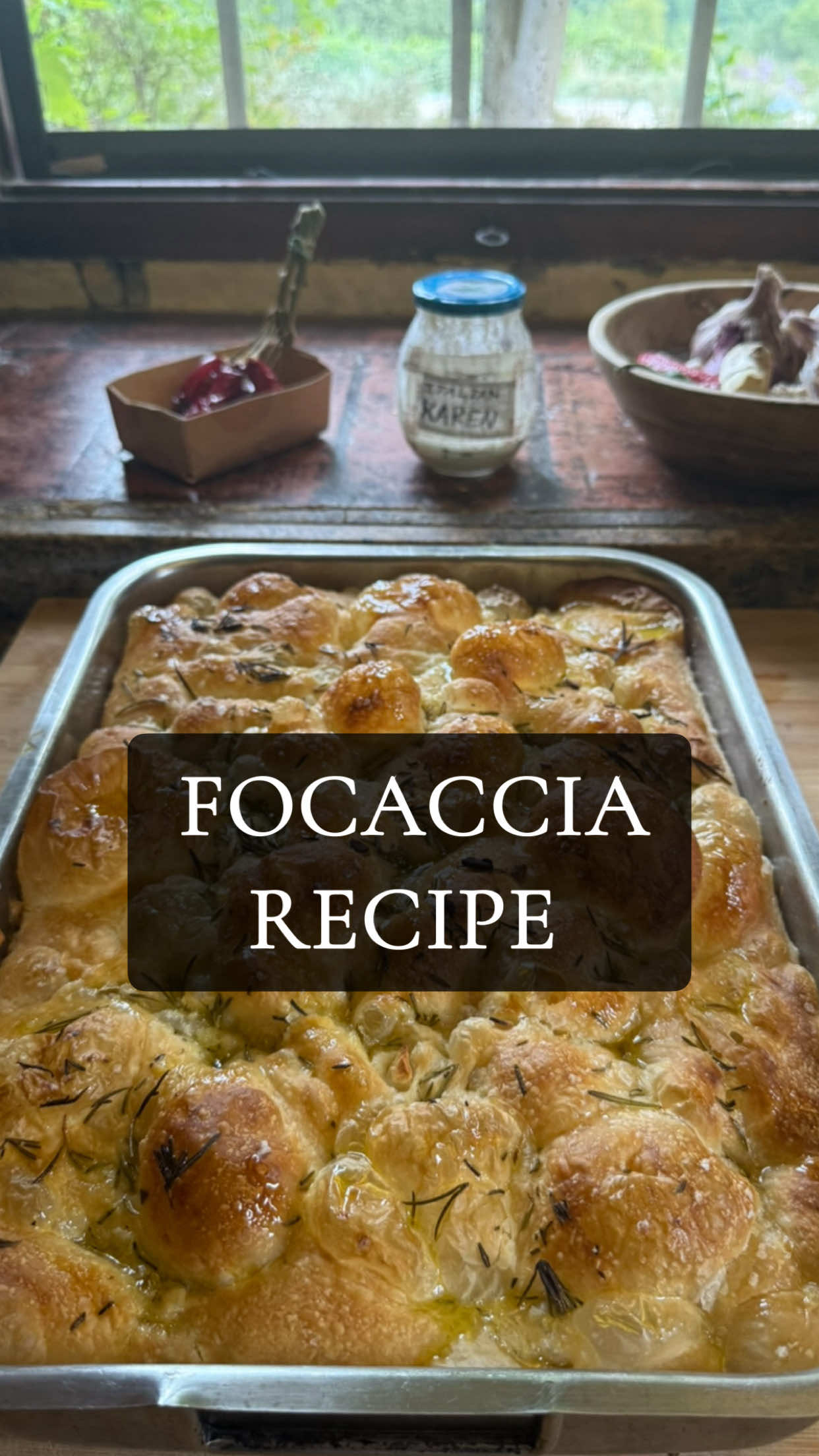 Same Day Focaccia Bread