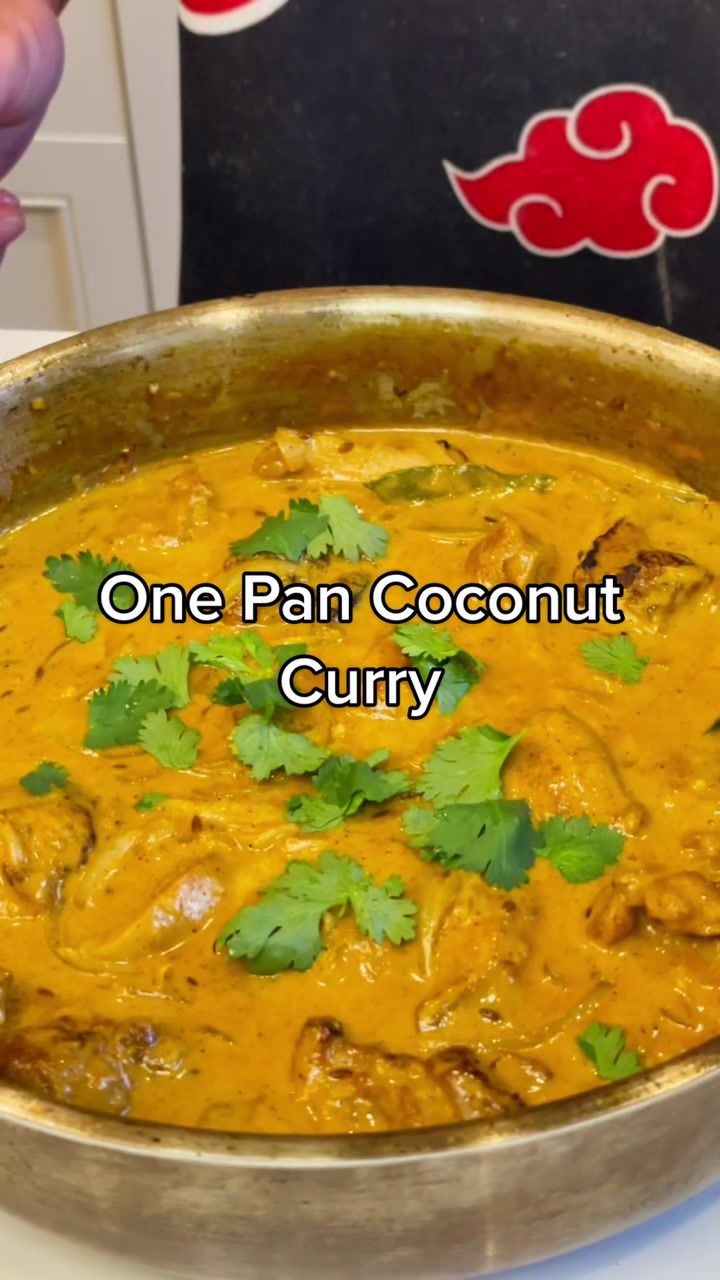 One Pan Chicken Coconut Curry